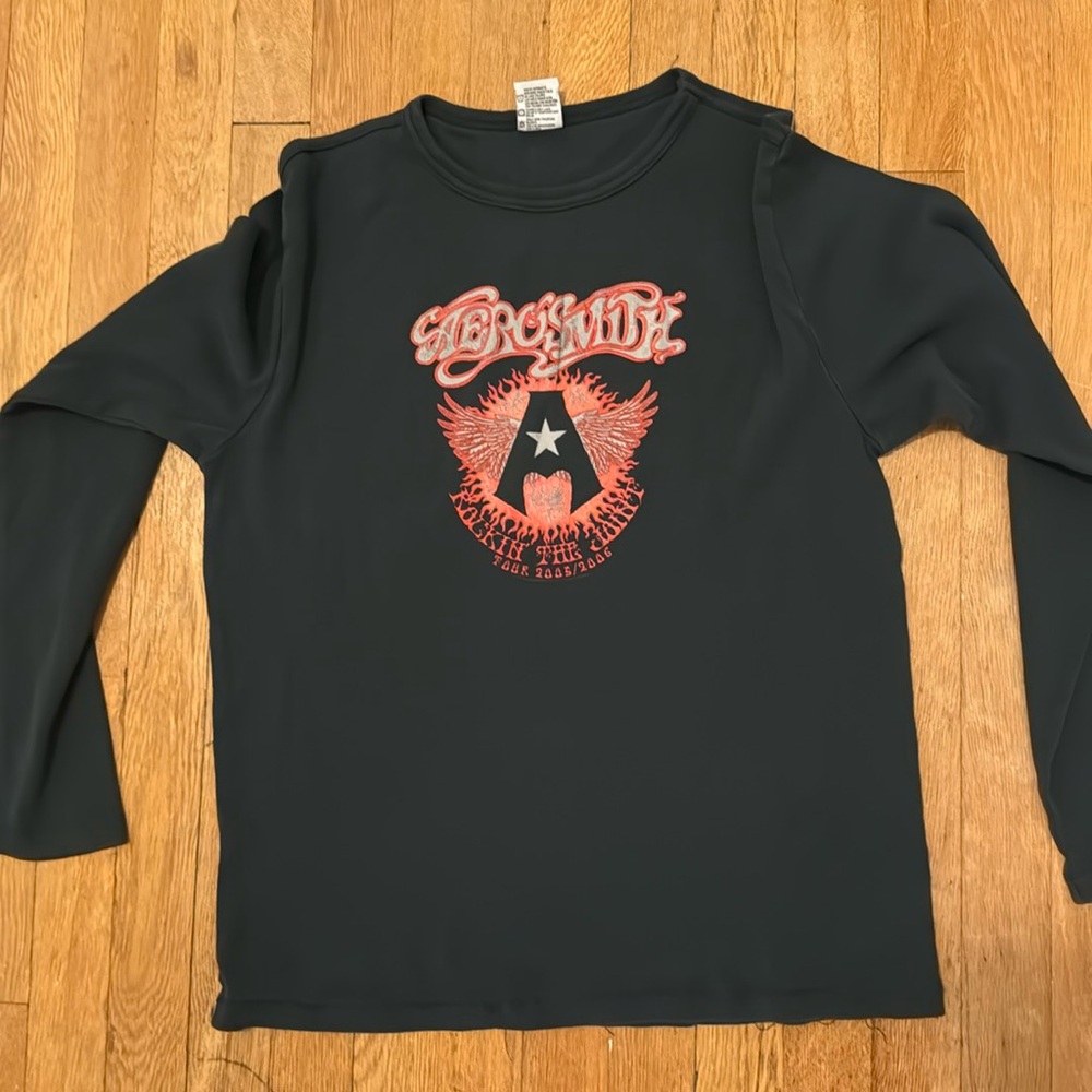AEROSMITH Large Long Sleeve Shirt
